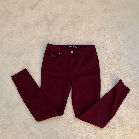 🌟HP!🌟 Design Lab | Burgundy Jeans - Picture 9 of 9
